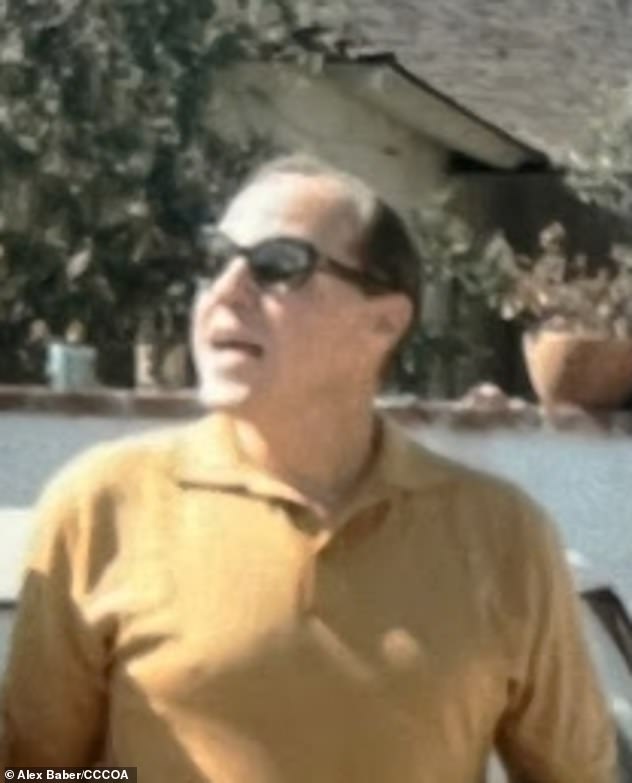 Marvin Merrill in an undated family photo. Merrill's youngest son told the Daily Mail he does not believe his father is the perpetrator of the Black Dahlia and Zodiac crimes