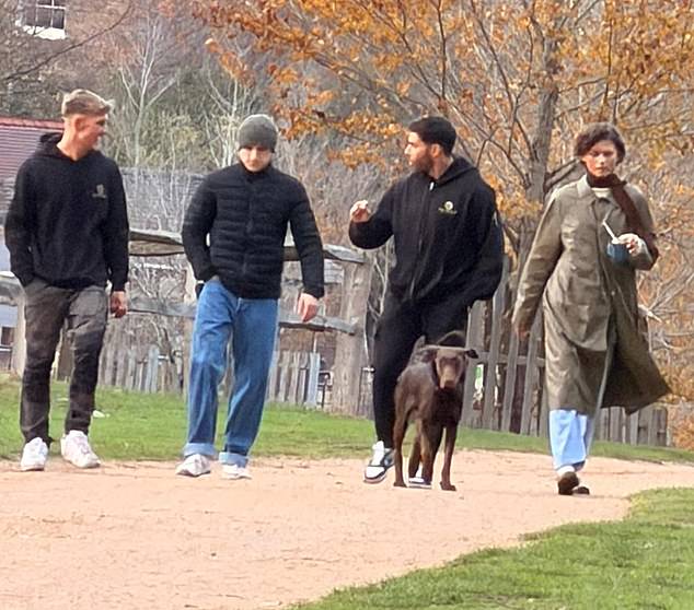Last year, the couple celebrated their engagement in America with Zendaya's family. This year, the pair will spend it with Tom's comedian father Dominic and photographer mum Nicola