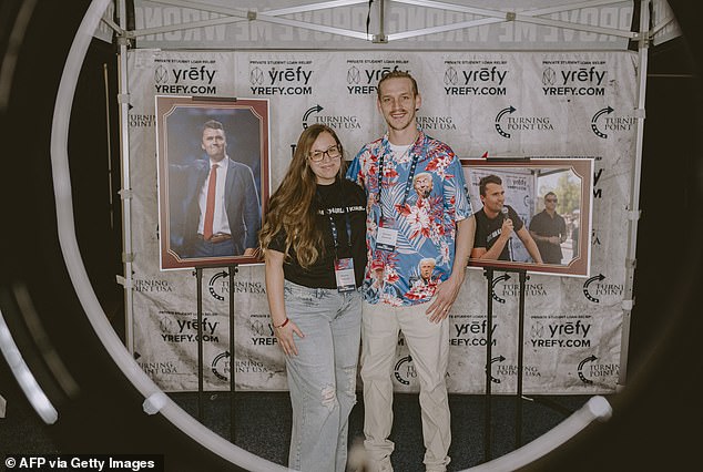 TPUSA has denied the tent was a replica and insisted it was set up as a memorial to Kirk