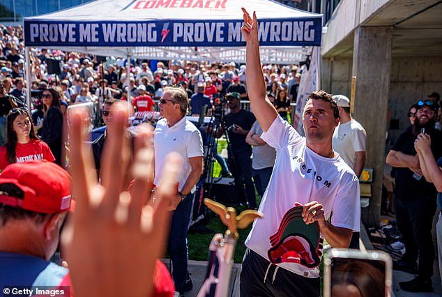 He frequently visited schools and attracted large crowds to discuss conservative values with students