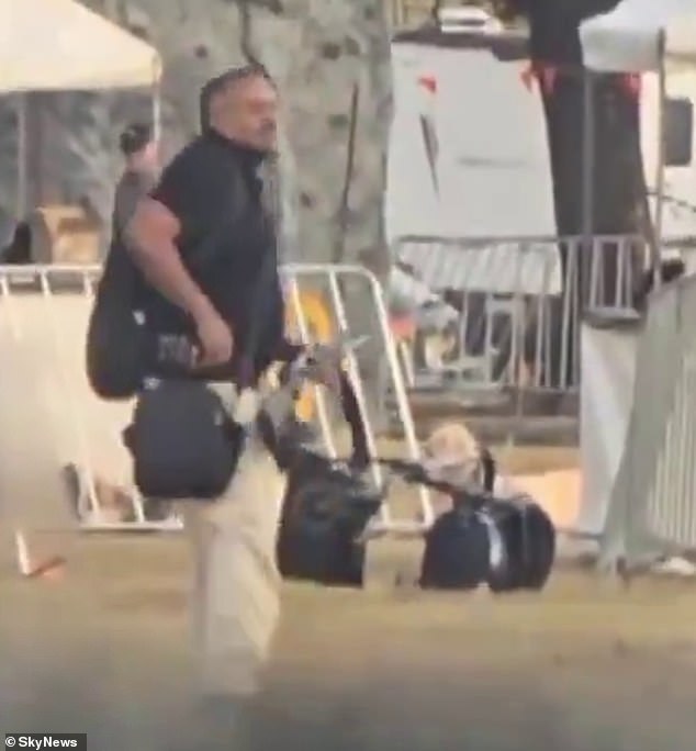 Sajid 50-year-old father, pictured, from Sydney's west, was shot dead at the scene by police