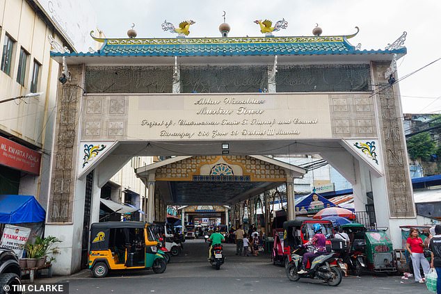 The Daily Mail visited the Golden Mosque in Manila where they spoke with locals about the threat of terrorism in the Philippines