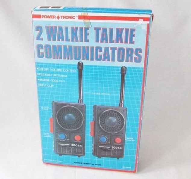 1973: Walkie Talkie sets Price then: £4.98. Price now: £54.67. Walkie talkie sets allow people staying at a short distance from each other to communicate