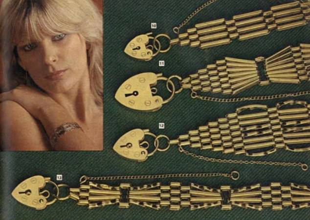 1980: Elizabeth Duke's range, available from Argos, boasted everything from necklaces to rings, bracelets and earrings. In 2020, Argos announced it would be discontinuing the brand - in an attempt to streamline its offerings