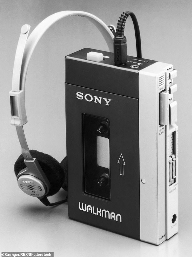 1980: The original Walkman portable cassette player even had two ports to allow two people to listen at once. The product was released in 1979 - and was a popular present well into the 80s