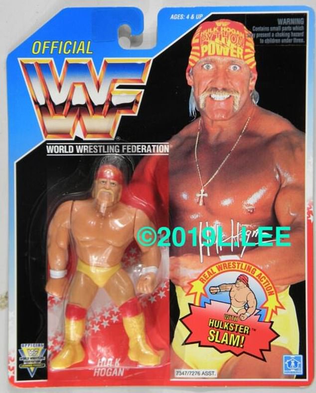 1992 WWF Action Figures. Produced by the toy company Hasbro between 1990 and 1994, these action figures were toy versions of the World Wrestling Federation performers. Cost then: £4.99. Cost now: £11.12
