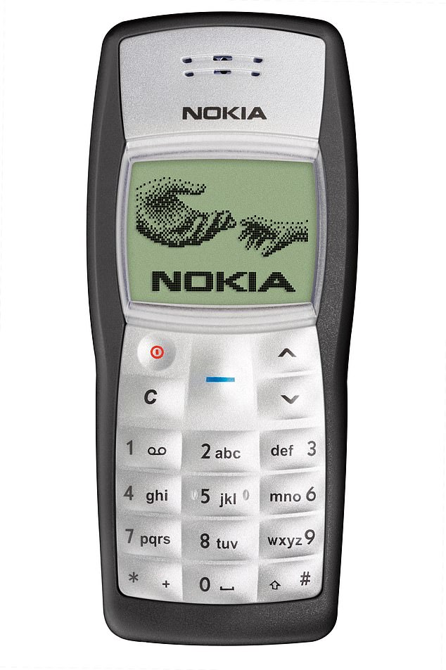 2000s: Launched in 2003, Nokia's 1100 became one of the most popular mobile phones of its time