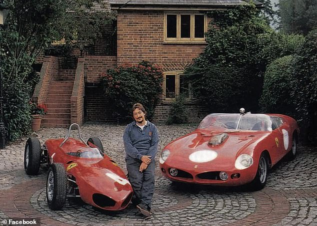 Chris and his Ferrari 250 Le Mans TRI61 and 156F1 replicas