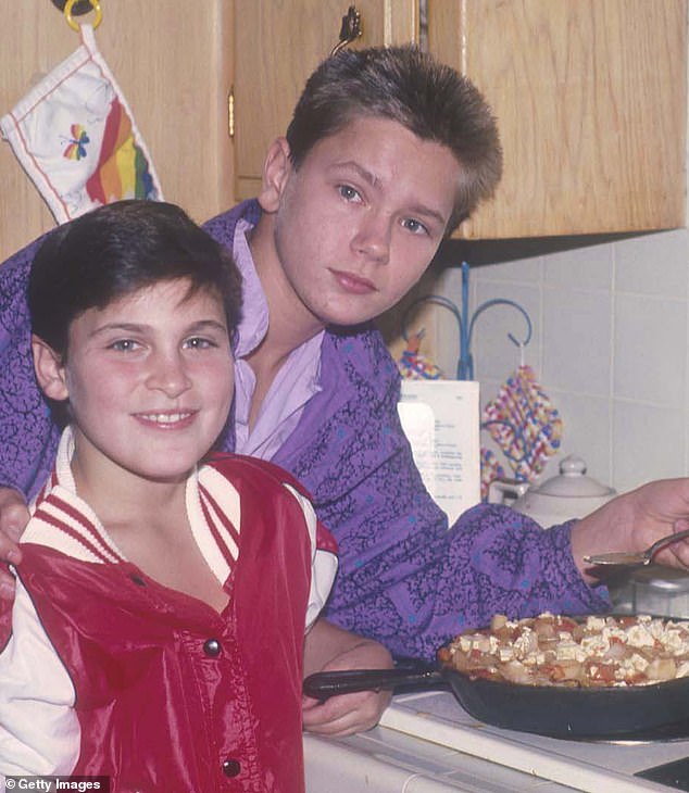 Tragically in October, the truth about what went on behind the scenes was revealed and the then 23-year-old died of a drug overdose. River seen with Joaquin in 1985