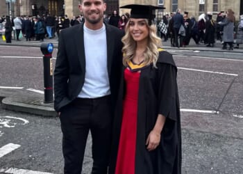 Geordie Shore’s Gaz Beadle shares sweet tribute to girlfriend Maia as she graduates from university
