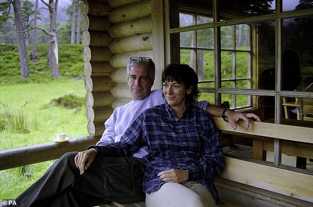 A picture of Ghislaine Maxwell and Jeffrey Epstein relaxing in the Queen's log cabin at Balmoral was previously shown at her sex trafficking trial