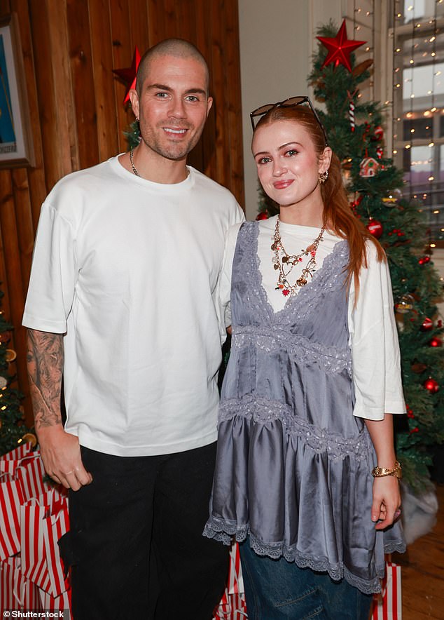 Max George with girlfriend Maisie Smith