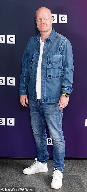 The soap star pictured more recently