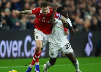 Wrexham star James McClean slapped with three-match ban after unseen footage from Swansea clash emerges