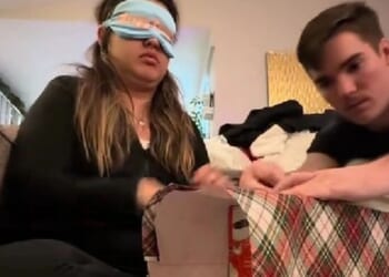 I was forced to wrap my own Christmas presents blindfolded for my clueless husband