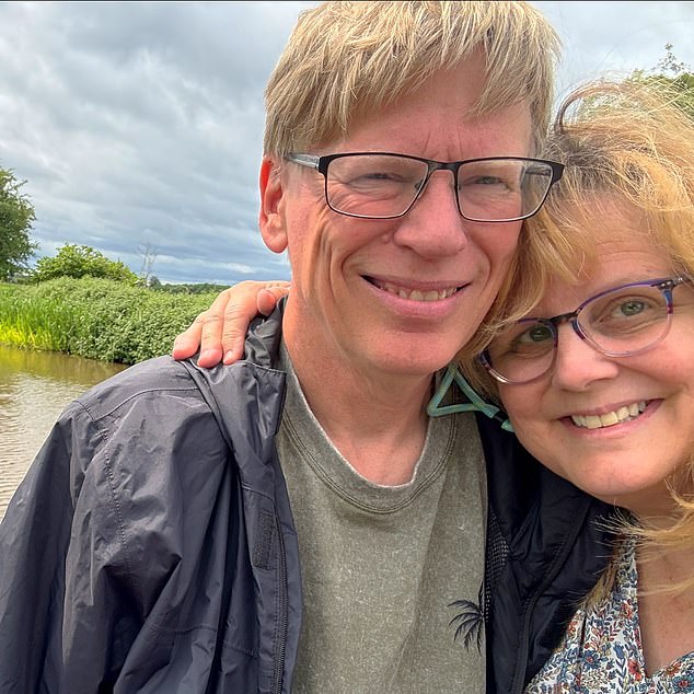 Geoff and Pamela Poole were just three boats down from the breach near the Grindley Brook Locks.