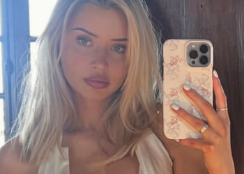 'World's sexiest ice hockey star' Mikayla Demaiter goes braless as she wears eye-popping dress