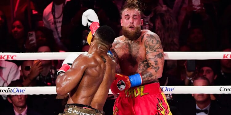 Jake Paul vs Anthony Joshua viewing figures revealed with less than a THIRD of fans that tuned in for Mike Tyson fight