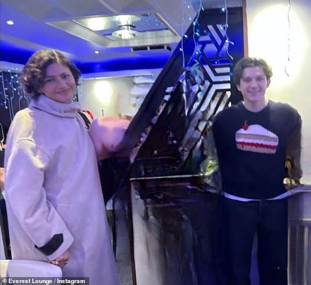 Tom and Zendaya shunned a lavish restaurant in favour of an under-the-radar curry house - much to the delight of the owner