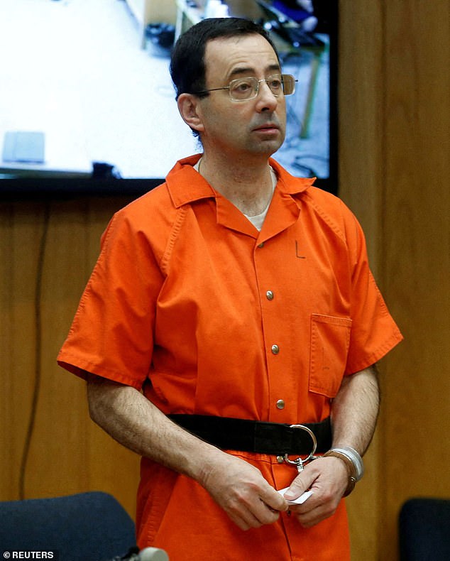 Nassar is a former USA Olympic doctor who was found guilty of sexual assault in 2017