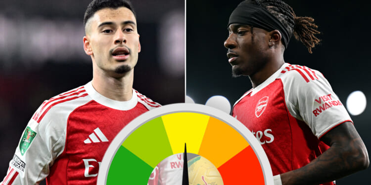 Martinelli is electric and Norgaard in one of best displays but Madueke struggles vs Palace