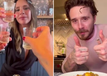 Victoria Beckham shrugs off family feud as she enjoys tequila ahead of first Christmas without Brooklyn