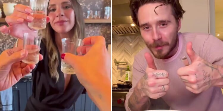 Victoria Beckham shrugs off family feud as she enjoys tequila ahead of first Christmas without Brooklyn