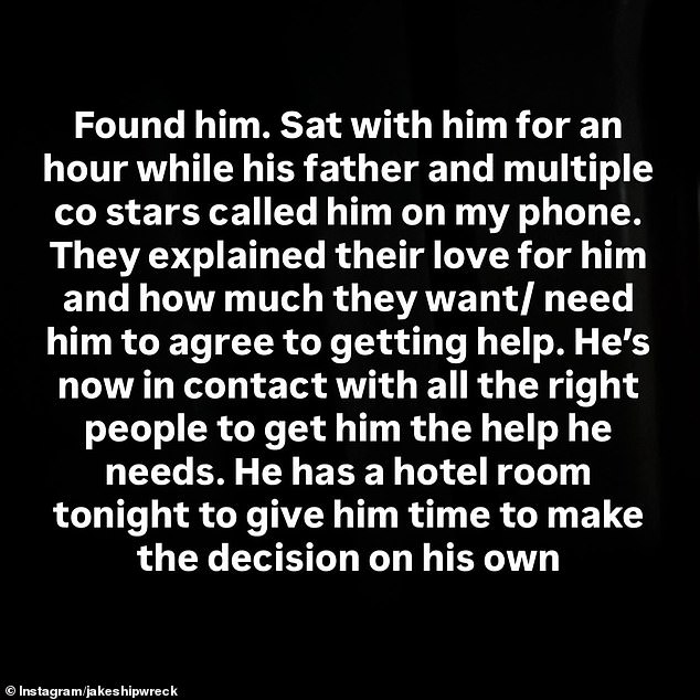 Businessman Jake Harris, a pal of Shaun Weiss, has also made efforts to help the ex-child star