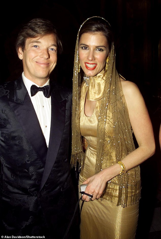 Charlie Butter and Christina Estrada at a Chinese New Year Party. Charlie is Andrew's friend from prep school