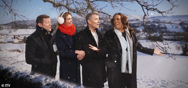 In a hilarious skit for viewers, the show's presenters including Alison Hammond, 49, can be seen visiting the actress's iconic cottage from The Holiday