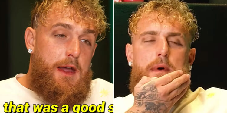 Battered Jake Paul struggles to speak with 'snapped' jaw that has four titanium plates in it after Anthony Joshua fight