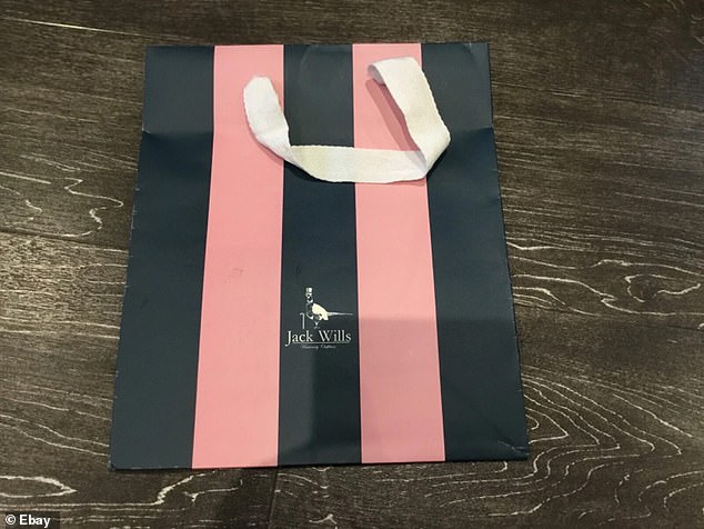 Meanwhile, Jack Wills' iconic pink and black striped carrier bag was a must-have accessory for those with a more preppy sense of fashion
