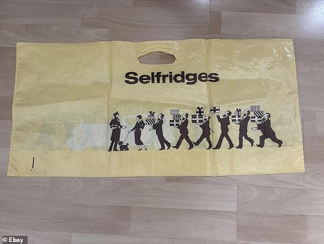 Selfridges has long been popular for Christmas shopping and before the neon yellow bags we are accustomed to today, they released festive edition carrier bags