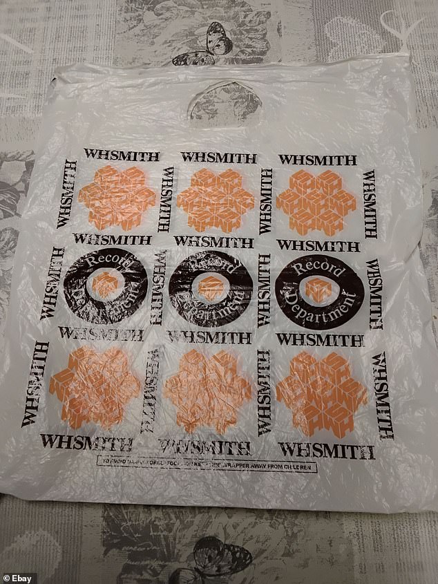 WH Smith, a common sight on the high street for over 233 years, released different iterations of its plastic carrier bags at Christmas over the years