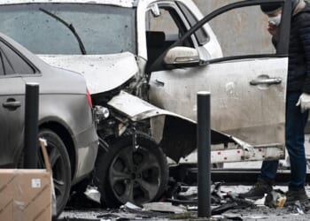 Three killed in Moscow car explosion as ‘shadow war’ escalates days after Putin's military chief 'assassinated'