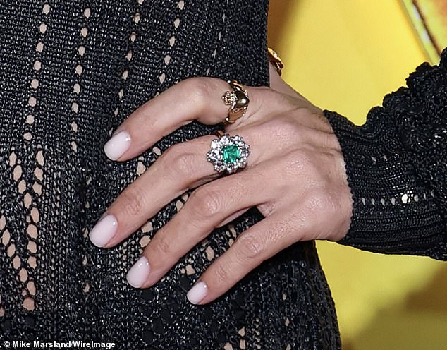 Lily also spoke about the large diamond and emerald ring she'd splashed out on, after the huge success of her new album West End Girl