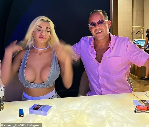 He regularly shares videos with bikini-clad girls and boasts of sleeping with 4,000-plus women