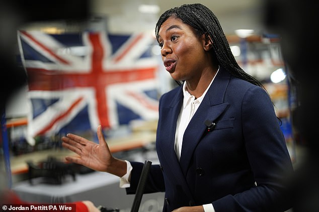 Kemi Badenoch used her own Christmas message to say her first 12 months as Tory leader had been the 'biggest challenge of my life'