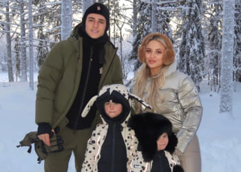 Phil Foden and family wrap up for festive fun on trip to snowy LAPLAND to meet Father Christmas and his reindeer