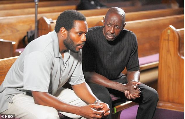 Pictured: Chad Coleman as Cutty and Melvin Williams as The Deacon in a scene from The Wire
