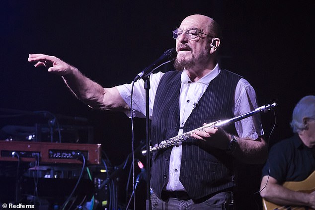 The news was announced on Jethro Tull's official website and was written by Ian Anderson, the band's singer (Mick seen in 2017)