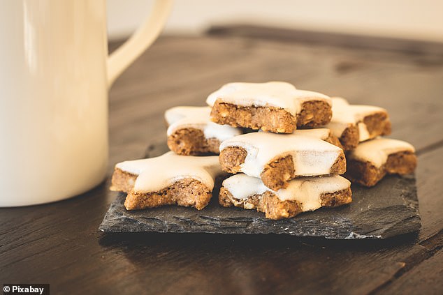 Zimtsterne (literally, 'cinnamon stars') have been a German festive cookbook favourite for centuries