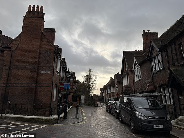 A row of period properties in Beckenham, a town in the borough of Bromley
