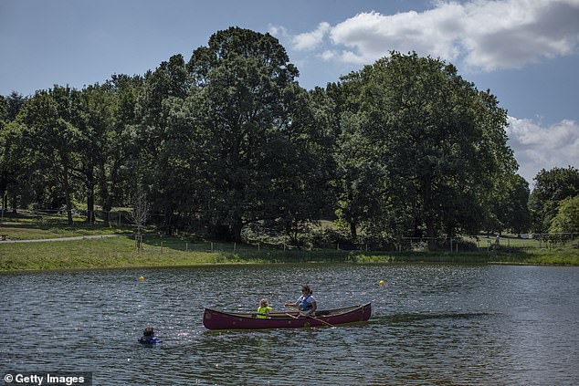Beckenham Place Park in Beckenham, Bromley, which features vast green spaces and water