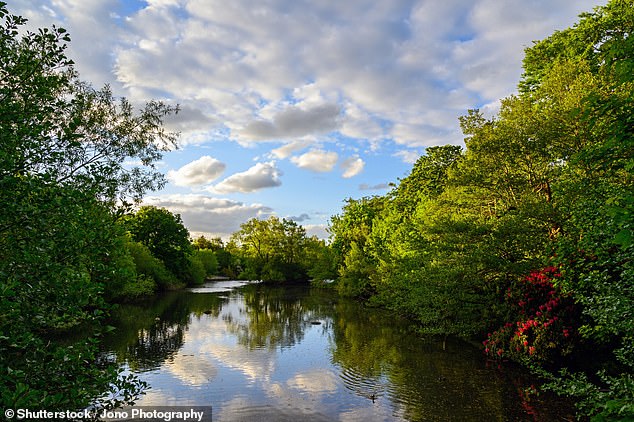 Kelsey Park in Beckenham, Bromley, which also features green spaces and stunning waters