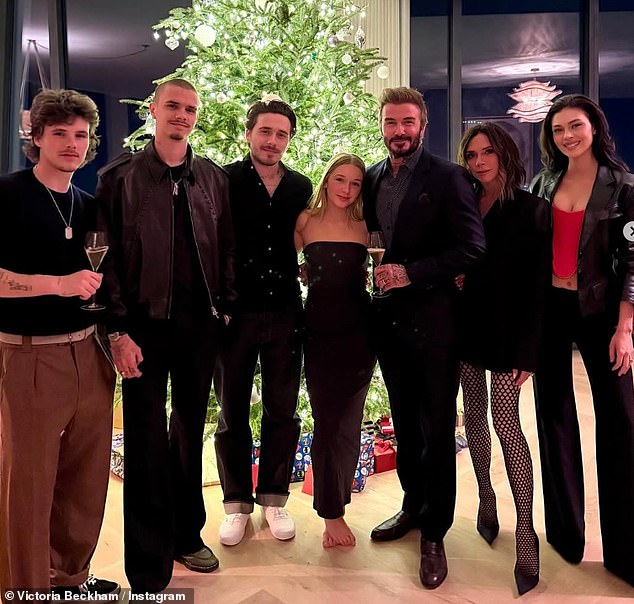 The Daily Mail previously revealed how Brooklyn has snubbed his family's attempts at reconciliation in the run up to the festive period