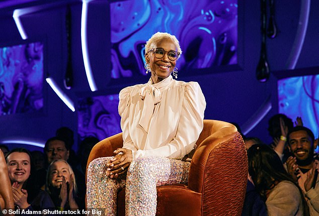 Making sure she was fit and well ahead of entering the house, she told Daily Mail: 'I went to the infusion centre on April 1. I call it my spa room' (pictured last month)