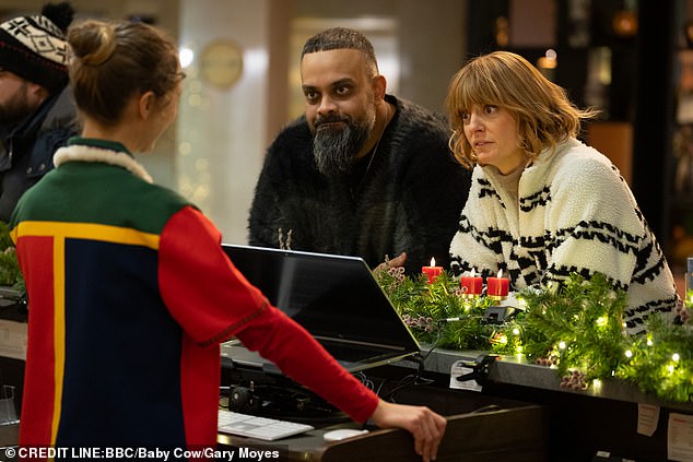 Taking to X, people shared their thoughts, with one person writing: 'Just watched first 15 mins of Stuffed on BBC. What a festering, unfunny pile of woke s***e.'