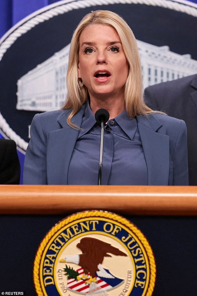 Pam Bondi's Department of Justice has been responsible for releasing the files