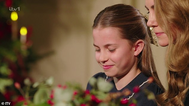 Kate, 43, and 10-year-old Princess Charlotte played Holm Sound by Erland Cooper